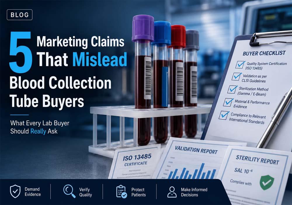 5 Common Marketing Claims About Blood Collection Tubes – and What Buyers Should Really Ask